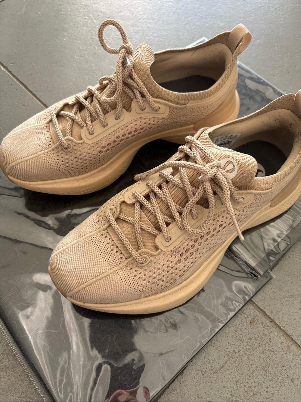 Neutral Beige Women’s Lululemon Sneakers
